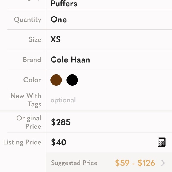 Cole Haan down quilted puffer winter coat - Picture 16 of 16